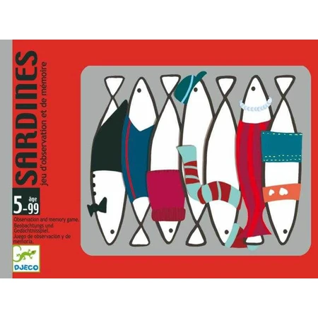Djeco Sardine card game