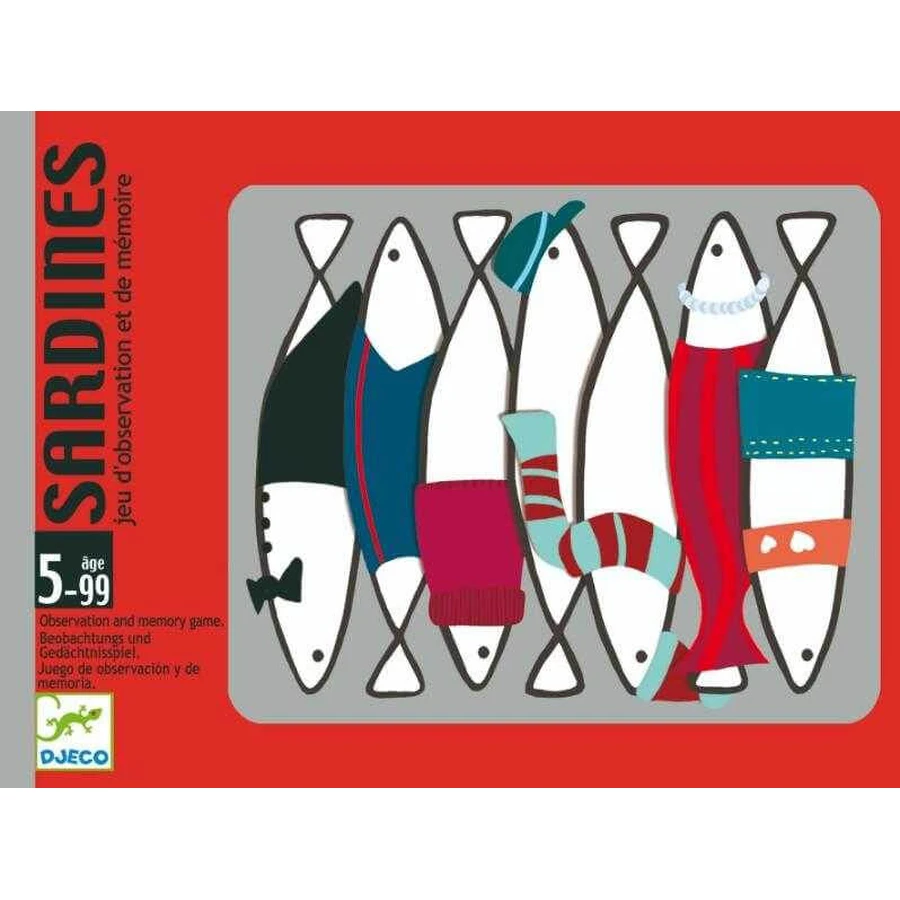 Djeco Sardine card game