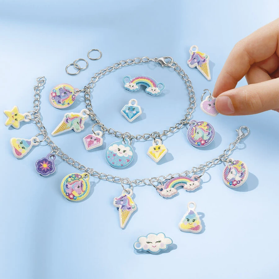 DIY creative set Bracelets with soft pendants