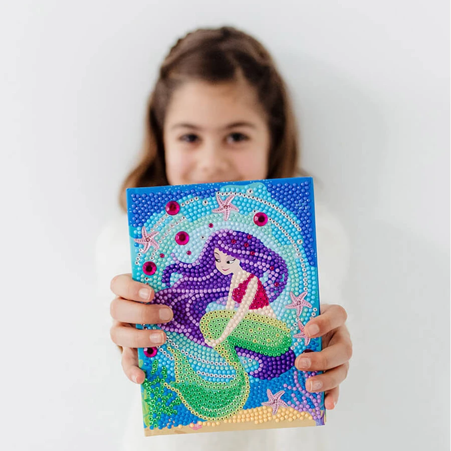 Set DIY My Diary avec sirène et diamants, Totum