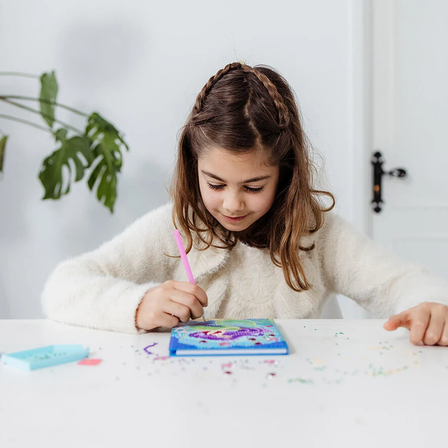 Set DIY My Diary avec sirène et diamants, Totum