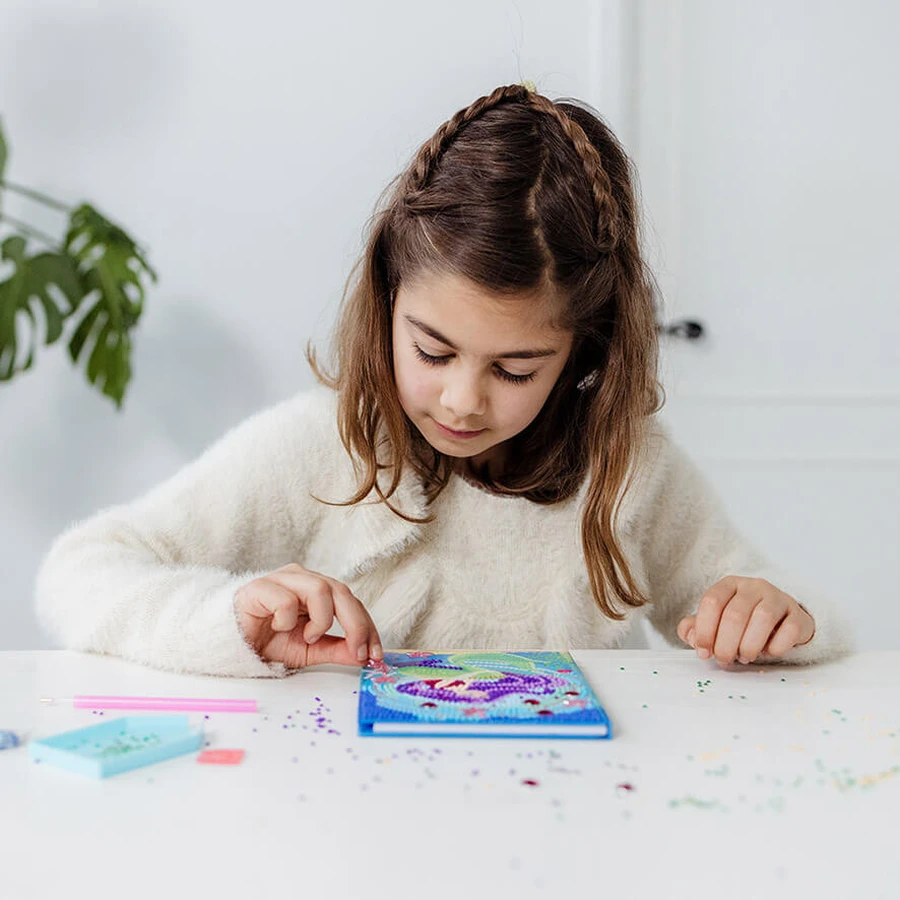 Set DIY My Diary avec sirène et diamants, Totum