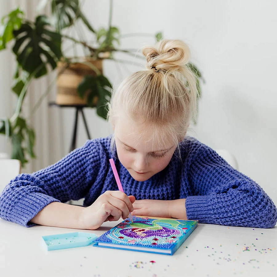 Set DIY My Diary avec sirène et diamants, Totum
