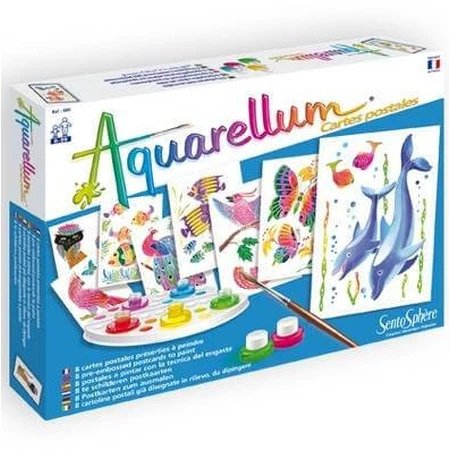 Aquarellum - Ansichtkaarten van dieren