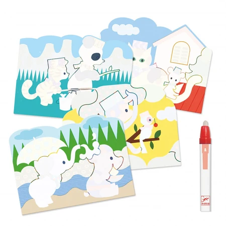 Djeco water painting set, Play in nature