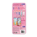 Magnetic puzzle in metal box, matching and matching game - Doctor
