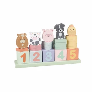 Aprende a contar con los animales de la granja, Orange Tree Toys