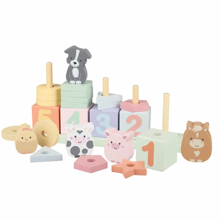 Aprende a contar con los animales de la granja, Orange Tree Toys