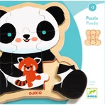 Wooden puzzle Panda Bear, Djeco