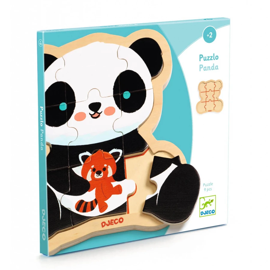 Wooden puzzle Panda Bear, Djeco