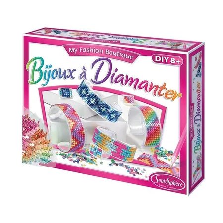 Kit créatif - Bijoux en strass - Sentosphère
