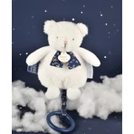Ursulet muzical Doudou® CLAIR DE LUNE, 17 cm