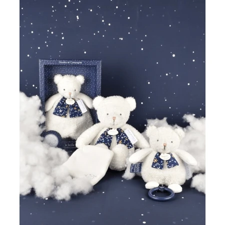 Ursulet muzical Doudou® CLAIR DE LUNE, 17 cm