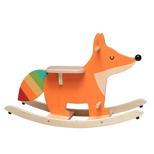 Wooden rocking horse - Fox design Andy Westface - Vilac