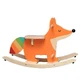 Wooden rocking horse - Fox design Andy Westface - Vilac