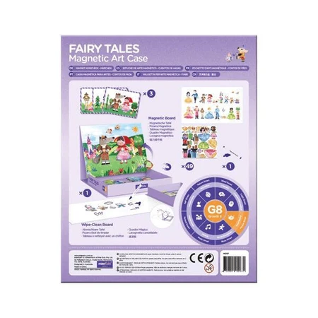Arte magnético y juego de puzzle de emparejar - Historias