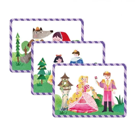 Arte magnético y juego de puzzle de emparejar - Historias