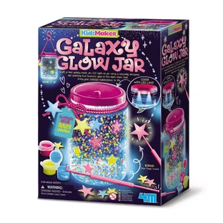 Doe-het-zelf pakket - Maak een glitter Galaxy KidzMaker potje