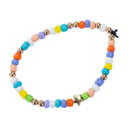 DIY creatieve kit - kettingen en armbanden met gouden mix kralen, ABC Beads