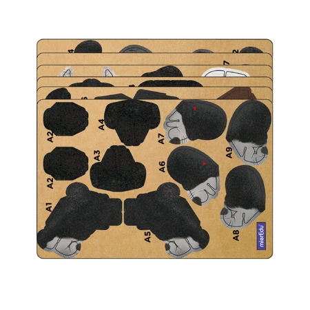 3D Sound Puzzle - Gorila, Build 'n' Sound