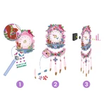 DIY Djeco-Set, Wanduhr