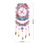 DIY Djeco-Set, Wanduhr