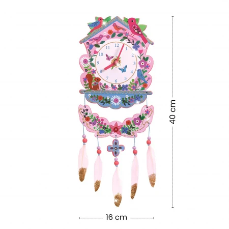DIY Djeco-Set, Wanduhr