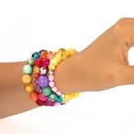 Kreatives DIY-Set - Halsketten und Perlenarmbänder, 1500 Teile, ABC Beads