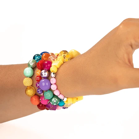 Kreatives DIY-Set - Halsketten und Perlenarmbänder, 1500 Teile, ABC Beads