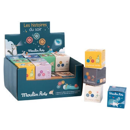 Discos de cuentos Abrazos cálidos, Moulin Roty