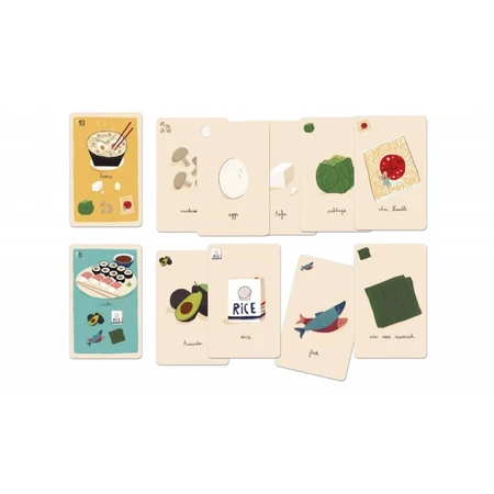 Jeu de cartes Londji, Dans la cuisine - jouer stratégiquement