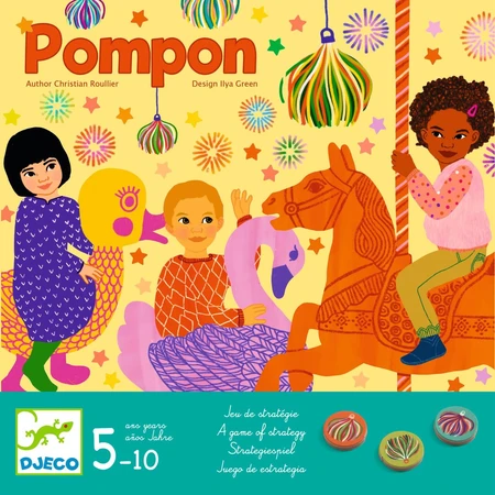 Pompon board game, Djeco