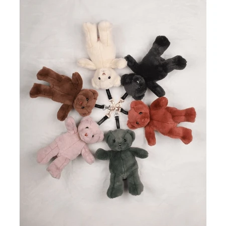 Ourson - adorable porte-clés, 20 cm, terre cuite