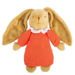 Iepure muzical bumbac organic - 25 cm Portocaliu - Trousselier