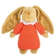 Iepure muzical bumbac organic - 25 cm Portocaliu - Trousselier