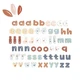 Magnetische houten letters, Speedy Monkey