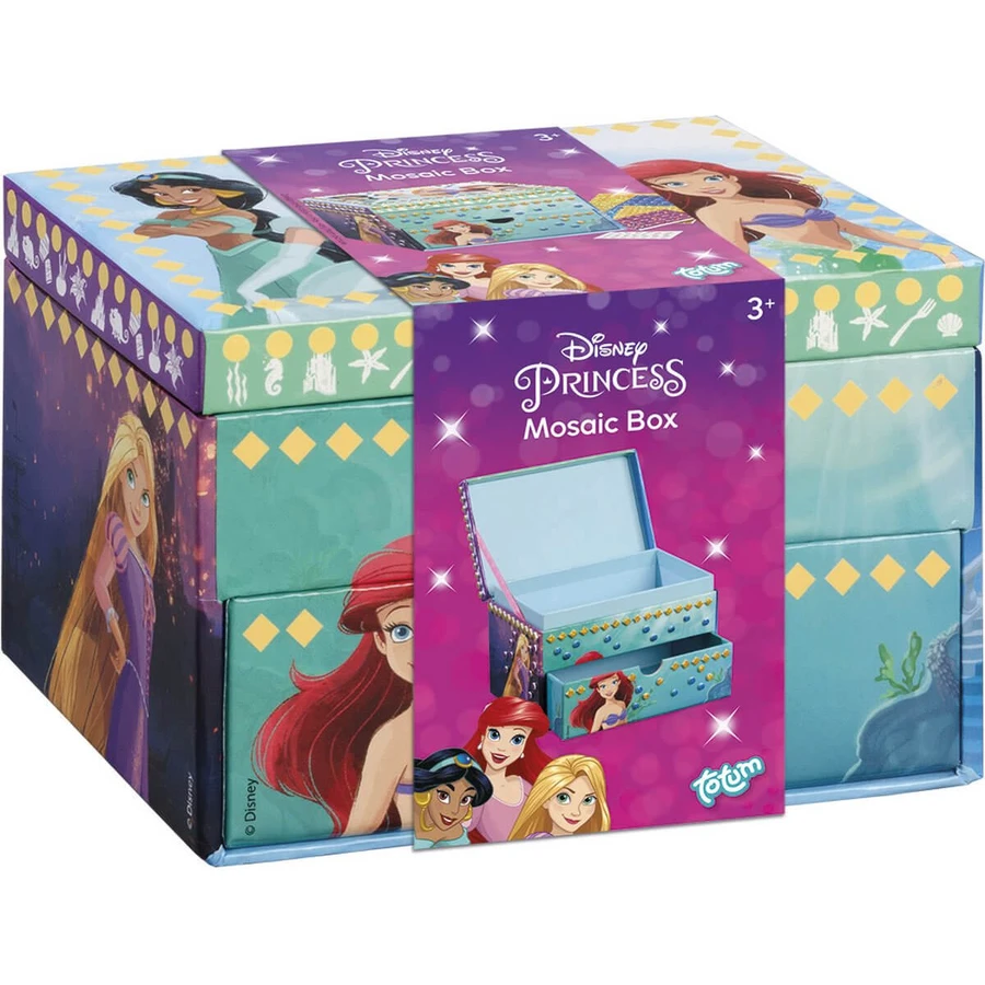 Creative DIY set Decorate your own jewelry box, Disney Princess