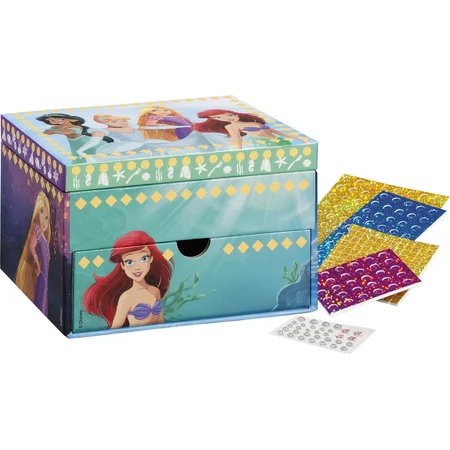 Creative DIY set Decorate your own jewelry box, Disney Princess