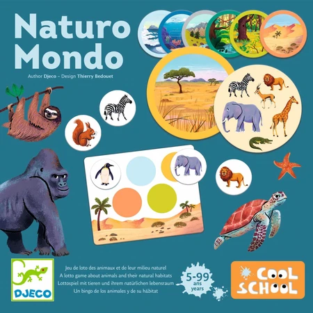 Juego educativo Naturo Mondo, Djeco