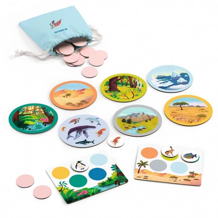 Juego educativo Naturo Mondo, Djeco