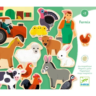 Djeco, Fermix magnetic farm game