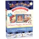 Fröhlicher Weihnachts-Adventskalender, 24 Puzzles, 50 Teile