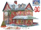 Maison de Noël 3D Puzzle