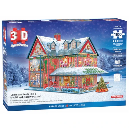 Maison de Noël 3D Puzzle