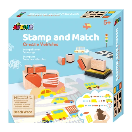 Creative stamp set - Vehicles