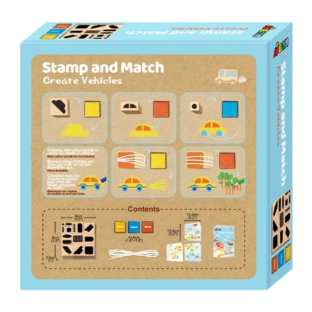 Creative stamp set - Vehicles