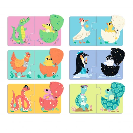 Puzzelduo Djeco, Din of