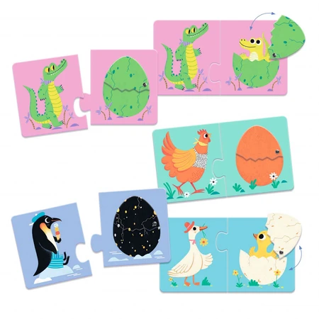 Puzzelduo Djeco, Din of