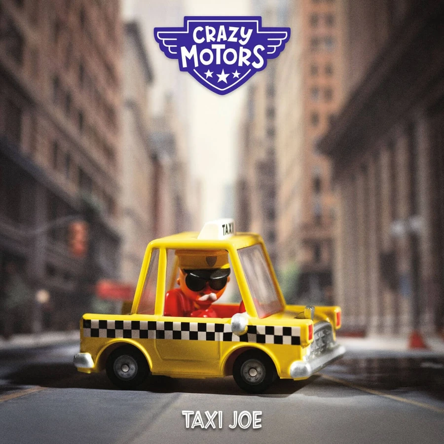 Joe's Taxi, Sammlung Crazy Motors, Djeco