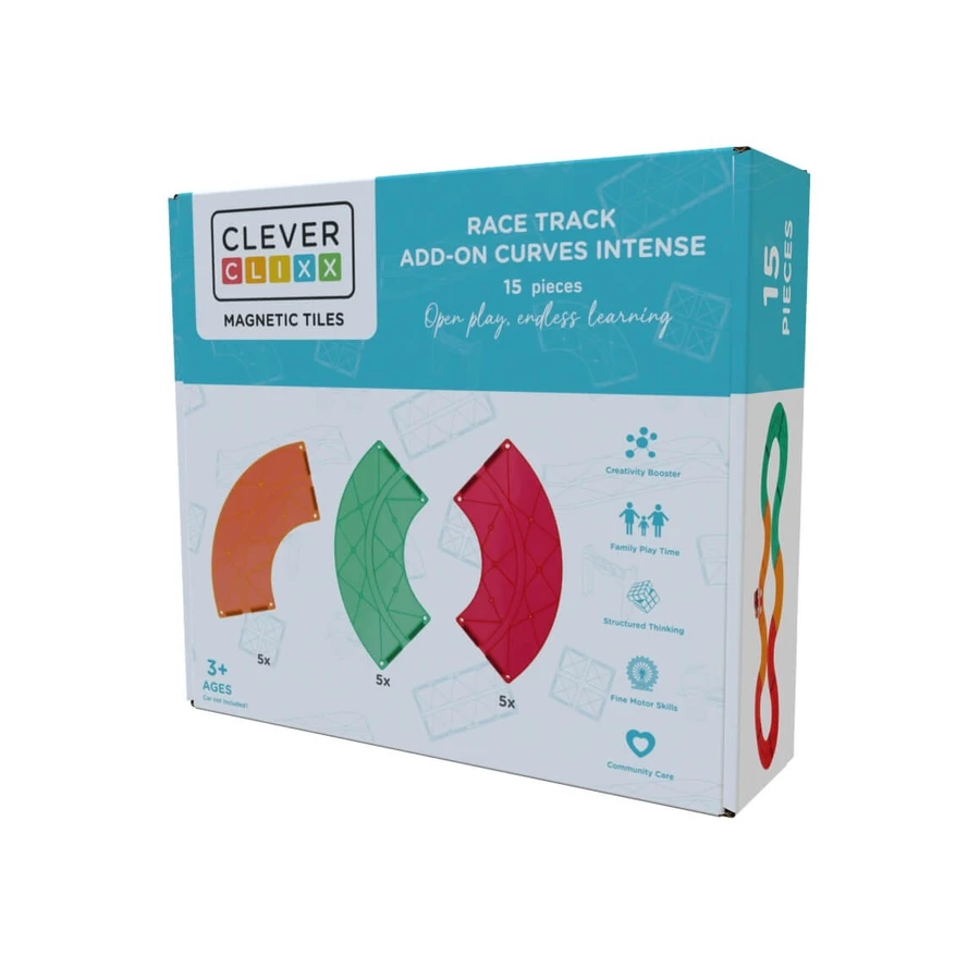 Magnetische onderdelen uitbreiding voor auto circuit, Cleverclixx